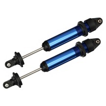 Amortiguadores GTX aluminio azul ensamblados Traxxas TRX7761