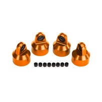 Tapas amortiguador aluminio naranja GTX Traxxas TRX7764-ORNG
