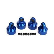 Tapas amortiguador aluminio azul muelles Traxxas TRX7764A