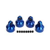 Traxxas Shock caps gtx shocks springaluminum (blue) (4) spacers(8) TRX7764A