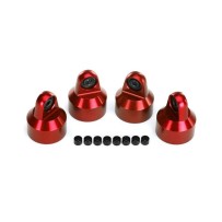 Traxxas Shock caps gtx shocks springaluminum (red) (4) spacers(8) TRX7764R