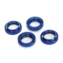 Retenedor muelle ajustable aluminio azul GTX Traxxas TRX7767