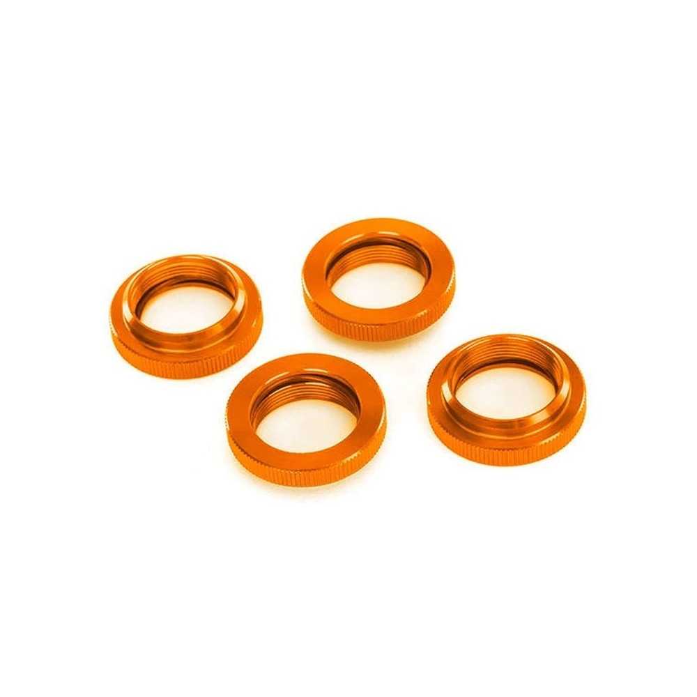 Traxxas Spring retainer (adjuster) orange-anodized aluminum gtx shocks (4) TRX7767-ORNG Traxxas Spring retainer (adjuster) orange-anodized aluminum gtx shocks (4) TRX7767-ORNG