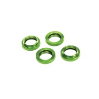 Traxxas Spring retainer (adjuster) green-anodized aluminum gtx sho TRX7767G
