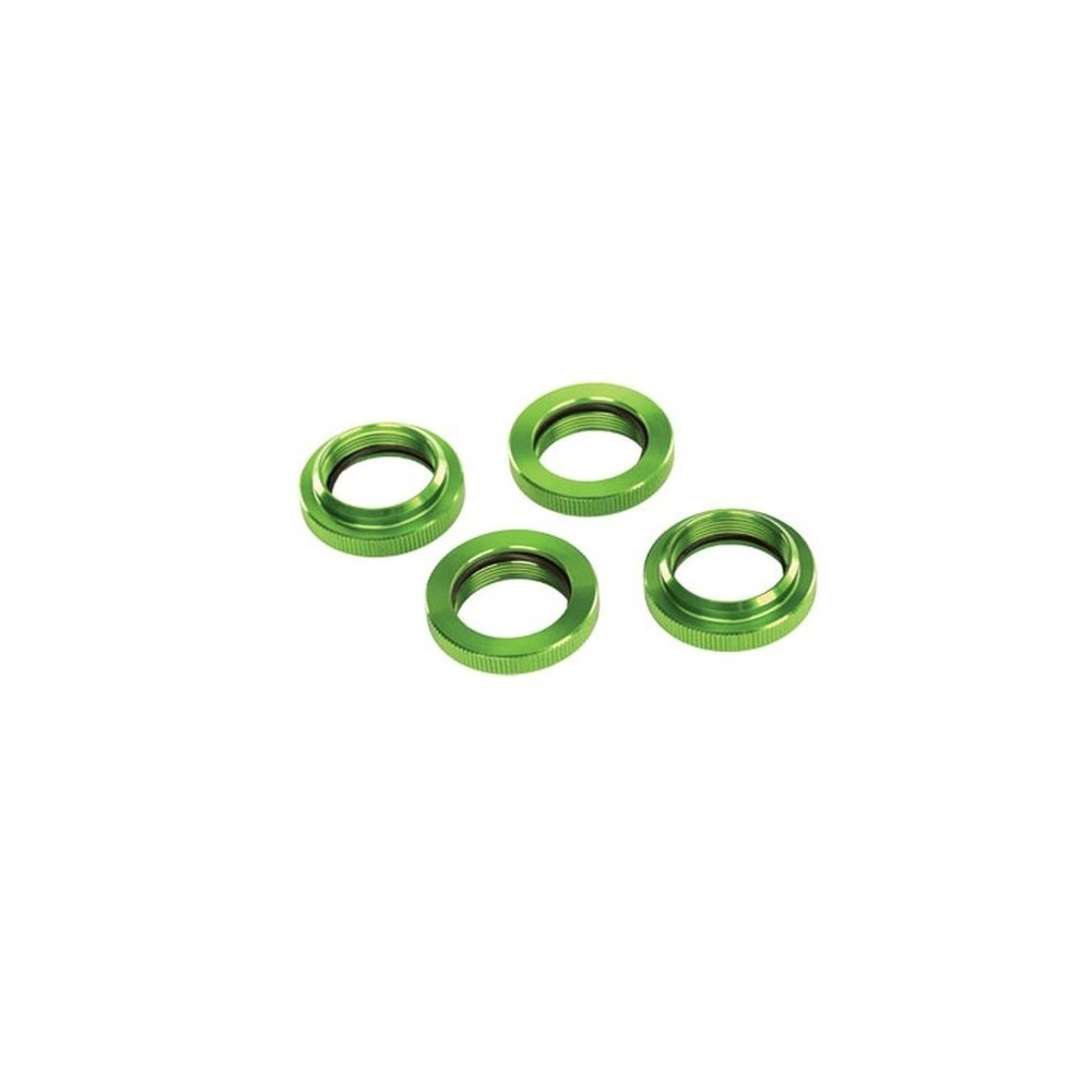 Retenedor muelle ajustable aluminio verde GTX Traxxas TRX7767G Retenedor muelle ajustable aluminio verde GTX Traxxas TRX7767G