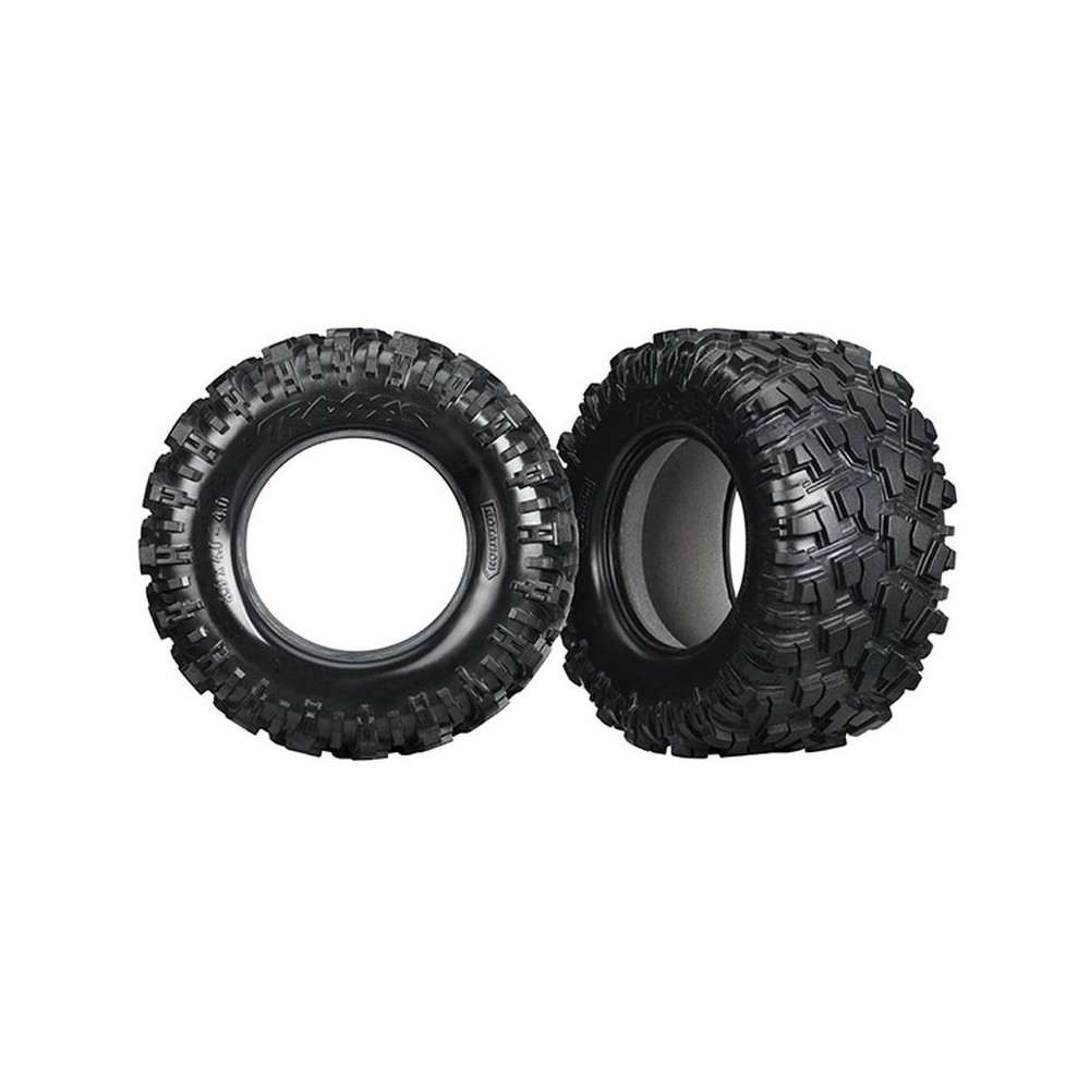 Traxxas Tires maxx at (left right) (2) foam inserts (2) TRX7770X