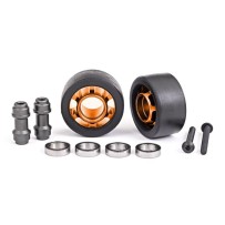 Wheelie bar aluminio anodizado naranja 6061-T6 Traxxas TRX7775T
