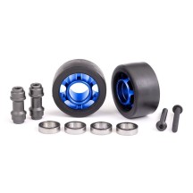 Wheelie bar aluminio azul Traxxas TRX7775X