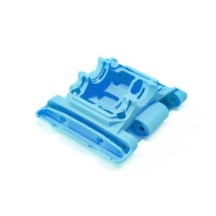 Arrma Rear Lower Skid-Gearbox Mount Blue ARA320788