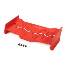 Traxxas red Wing and screws (4) TRX7821R