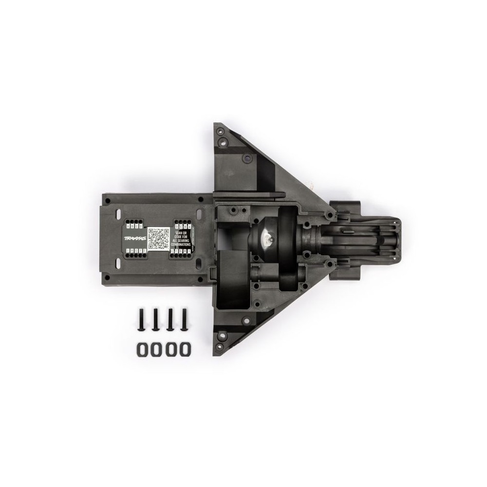 Bulkhead trasero Traxxas arandelas 4x18mm acero TRX7827R