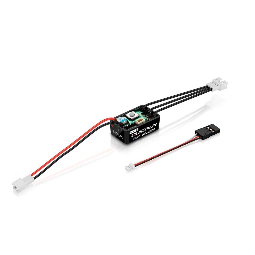 Hobbywing Quicrun WP-Mini24 Brushless Regler 25A 2-3s for 1:24 HW30109004 Hobbywing Quicrun WP-Mini24 Brushless Regler 25A 2-3s for 1:24 HW30109004