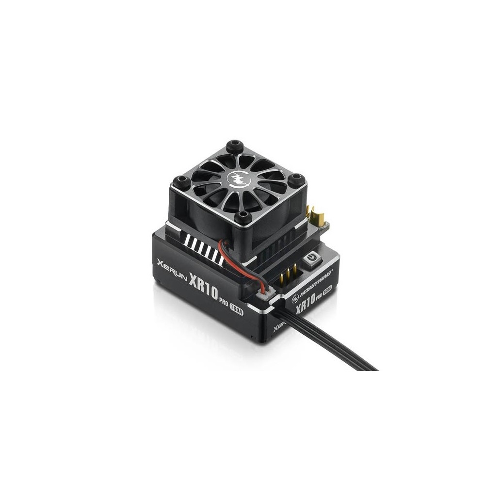 Hobbywing Xerun XR10 Pro Brushless ESC Black 160A, 2-3s LiPo HW30112600 Hobbywing Xerun XR10 Pro Brushless ESC Black 160A, 2-3s LiPo HW30112600