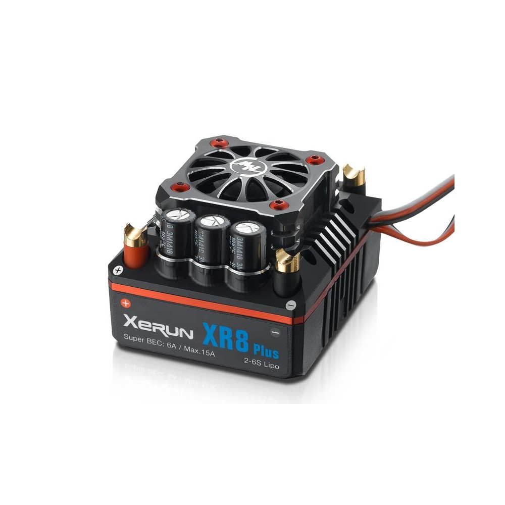 Hobbywing Xerun XR8 Plus Brushless ESC 150A, 2-6s LiPo, BEC 6A HW30113300 Hobbywing Xerun XR8 Plus Brushless ESC 150A, 2-6s LiPo, BEC 6A HW30113300