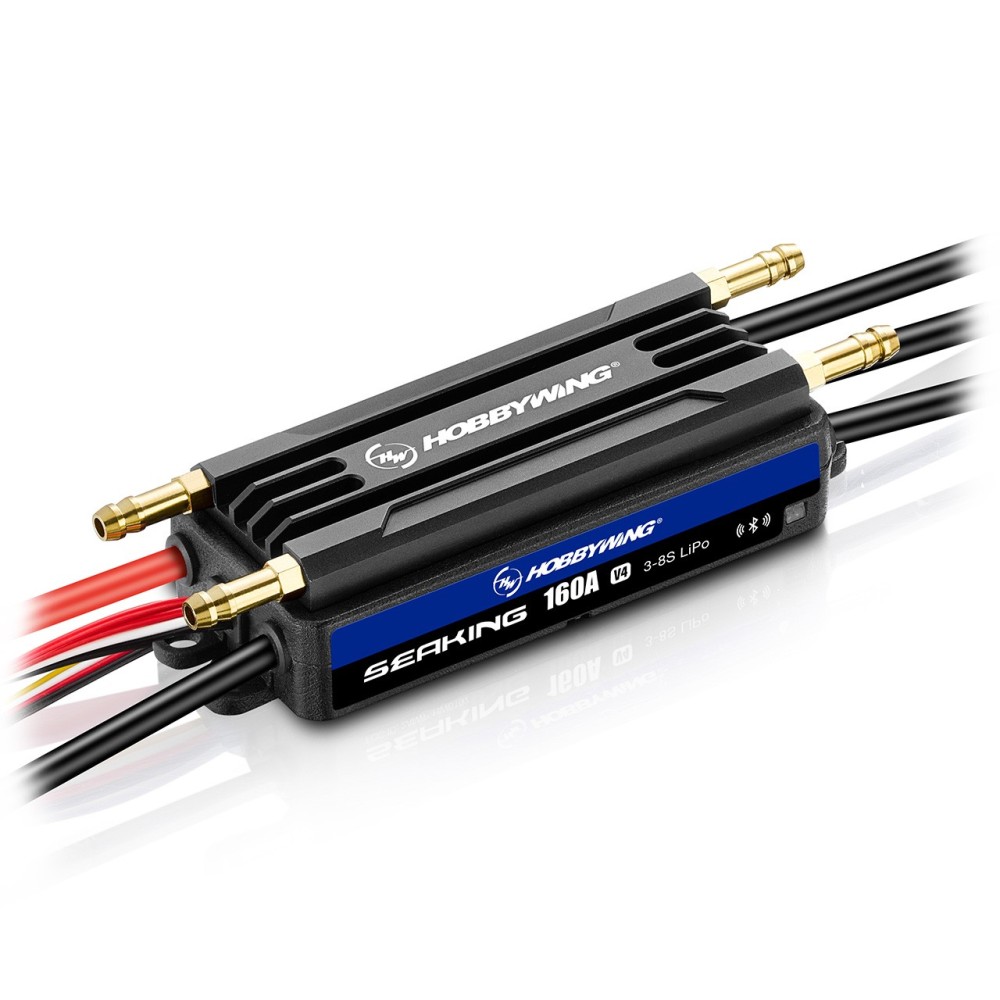 Hobbywing Seaking 160A Boat ESC V4 3-8s LiPo HW30206200 Hobbywing Seaking 160A Boat ESC V4 3-8s LiPo HW30206200