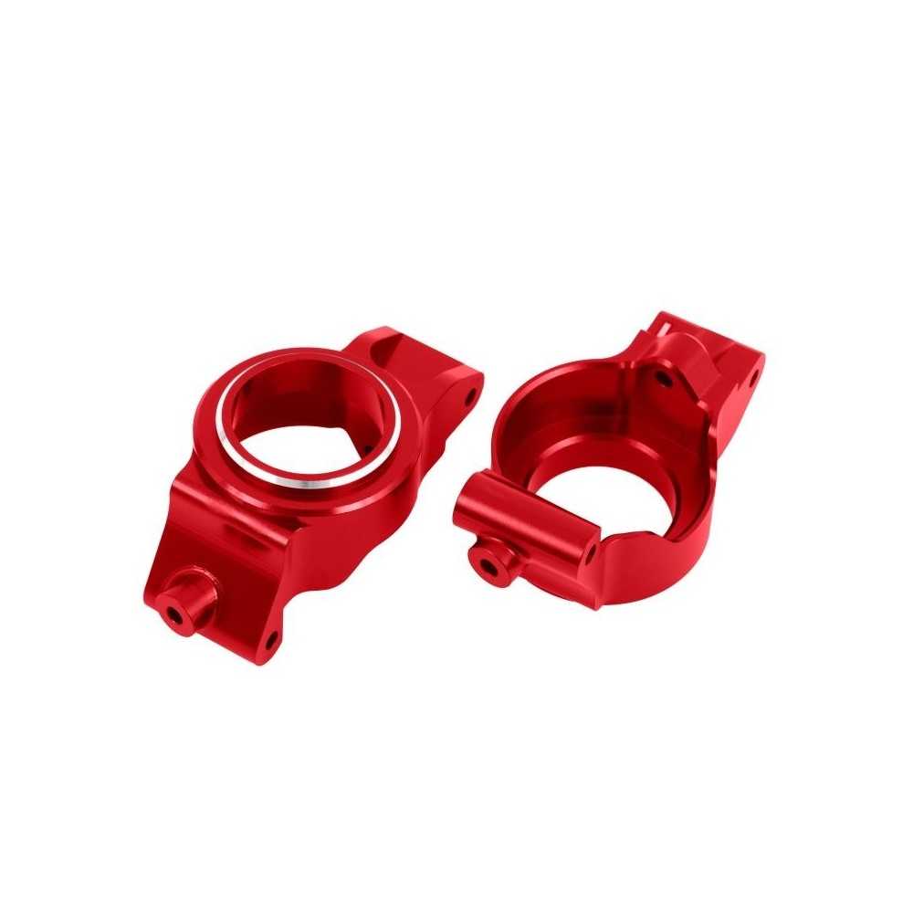 Traxxas Caster blocks (c-hubs) 6061-t6 aluminum (red-anodized) left right TRX7832-RED Traxxas Caster blocks (c-hubs) 6061-t6 aluminum (red-anodized) left right TRX7832-RED