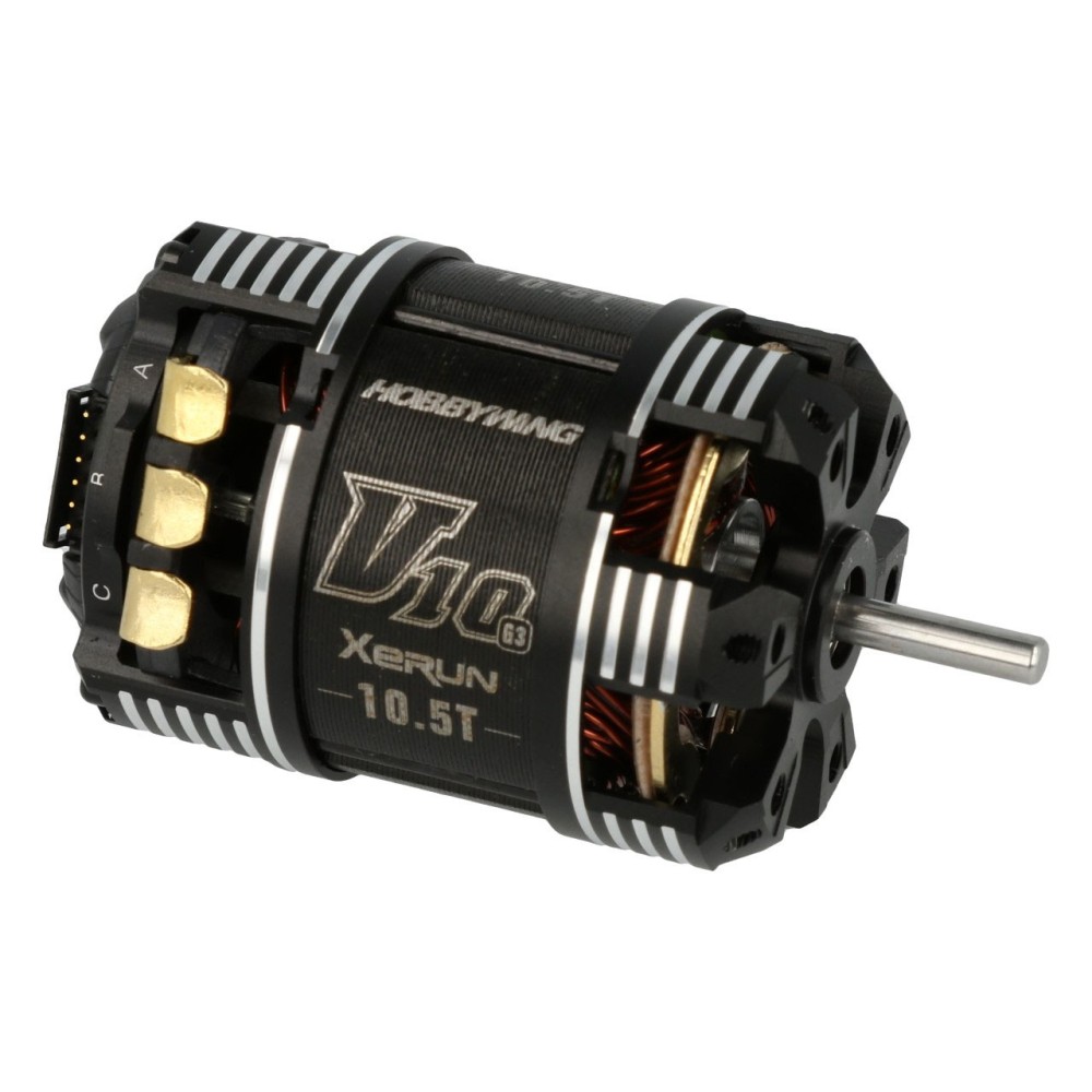 Hobbywing Xerun V10 Brushless Motor G3 4500kV (2-3s) 10.5T Sensored fo HW30401112