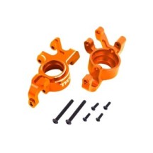 Traxxas Steering blocks 6061-t6 aluminum (orange-anodized) left right TRX7836-ORNG
