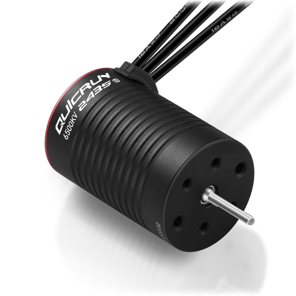 Hobbywing QuicRun 2435SL 6500kV RED G3 SE Sensorless Motor for 1:16, 1 HW30404005 Hobbywing QuicRun 2435SL 6500kV RED G3 SE Sensorless Motor for 1:16, 1 HW30404005