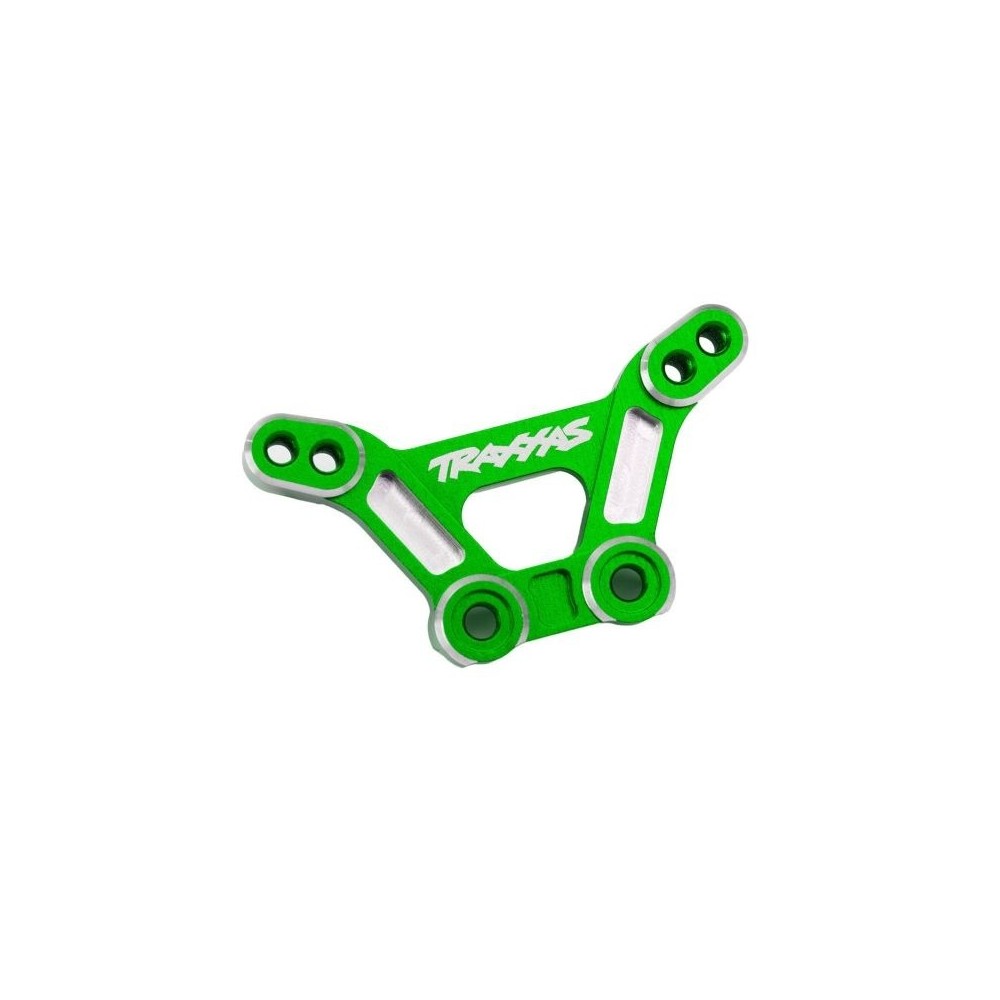 Torre de amortiguador delantera verde Traxxas TRX10538-GRN