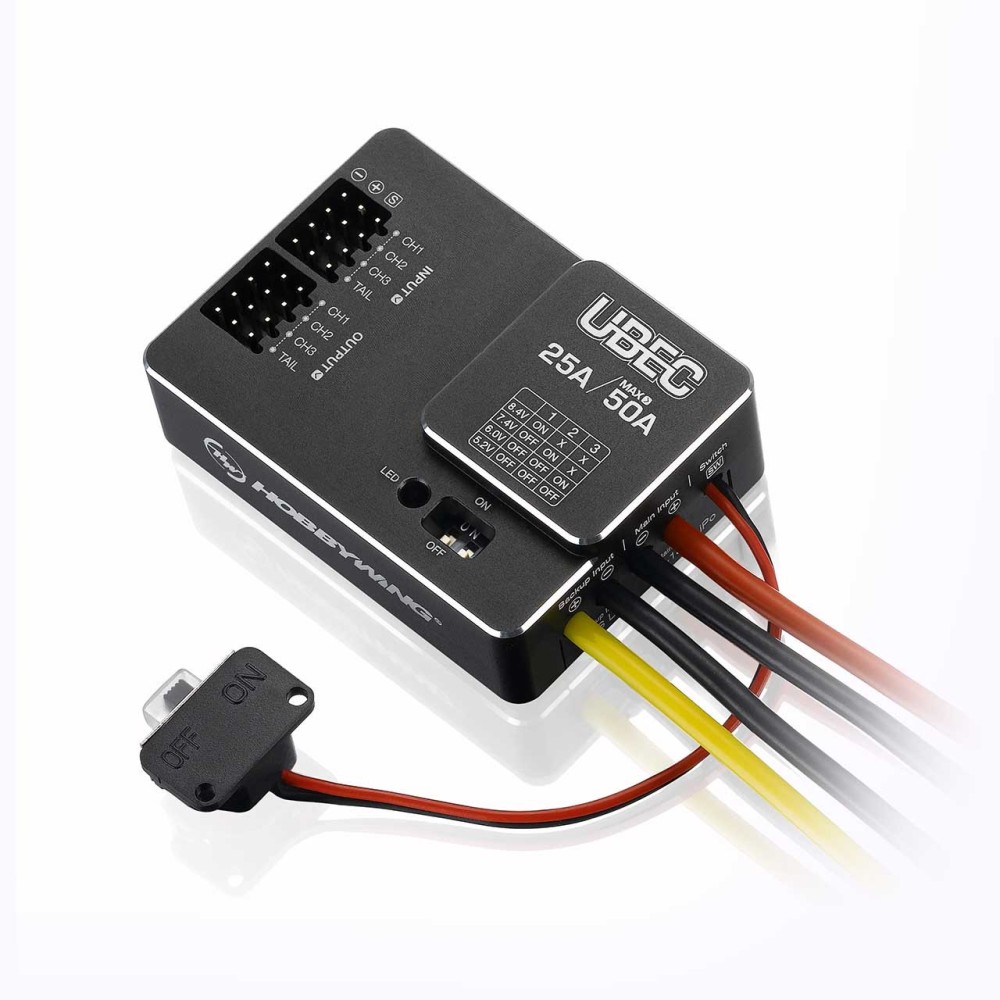 Hobbywing BEC 25A UBEC ESC for 3-18s HW30606000 Hobbywing BEC 25A UBEC ESC for 3-18s HW30606000
