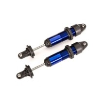 Traxxas Shocks gtx medium (aluminum blue-anodized) (fully assembled w o) TRX7861