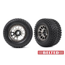 Ruedas XRT Race negro cromado Gravix Traxxas TRX7862X
