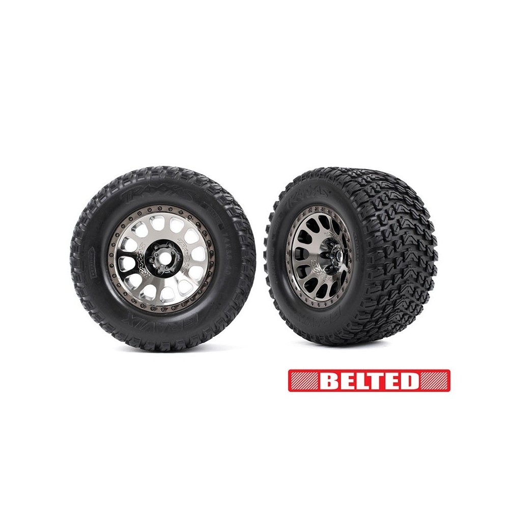 Ruedas XRT Race negro cromado Gravix Traxxas TRX7862X Ruedas XRT Race negro cromado Gravix Traxxas TRX7862X