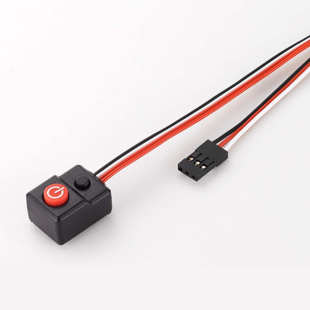 Hobbywing Switch for XR8-SCT MAX10-SCT, MAX10, Crawler Brushed HW30850008