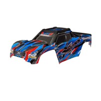 Carrocería X-Maxx azul Traxxas ensamblada TRX7867-BLUE