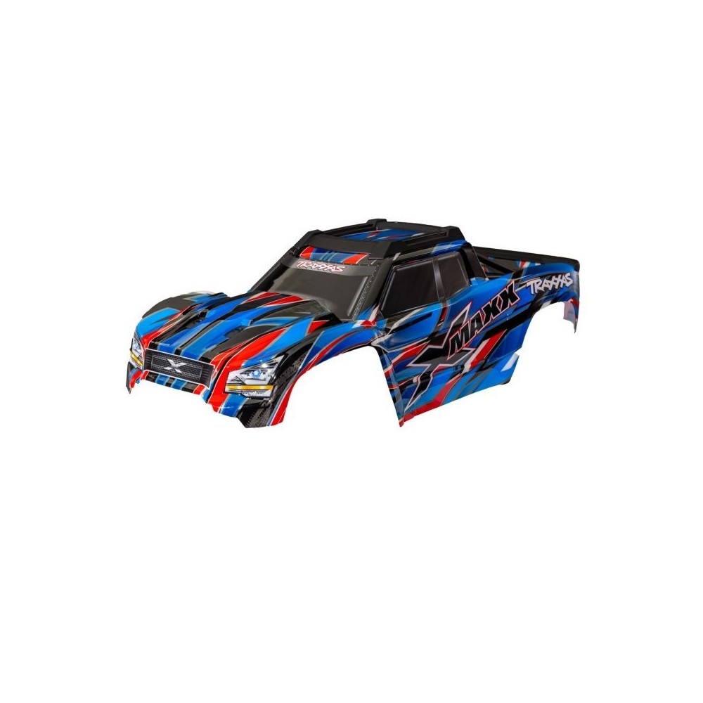 Carrocería X-Maxx azul Traxxas ensamblada TRX7867-BLUE Carrocería X-Maxx azul Traxxas ensamblada TRX7867-BLUE
