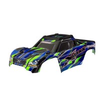 Carrocería X-Maxx verde Traxxas ensamblada TRX7867-GRN
