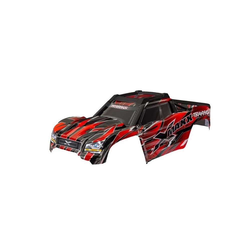 Traxxas Body x-maxx red (painted decals applied) (assembled with front rear) TRX7867-RED Traxxas Body x-maxx red (painted decals applied) (assembled with front rear) TRX7867-RED