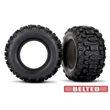 Traxxas Tires sledgehammer (belted dual profile (4.3 outer 5.7 inner)) (left) TRX7870