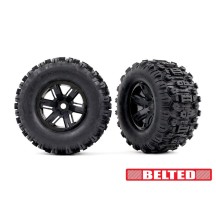 Ruedas X-Maxx negras Sledgehammer Traxxas TRX7871