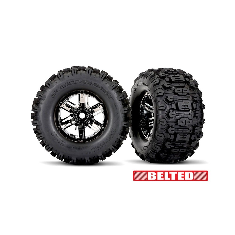 Ruedas X-Maxx cromado negro Traxxas TRX7871X Ruedas X-Maxx cromado negro Traxxas TRX7871X