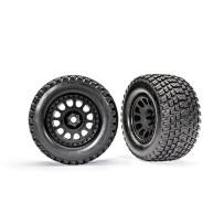 Ruedas XRT Race Gravix negras Traxxas TRX7872