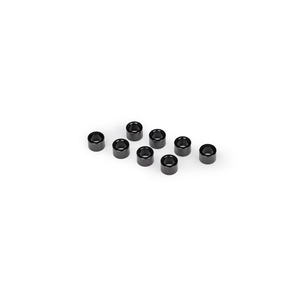 Separador tapa amortiguador aluminio negro TRX7888 Separador tapa amortiguador aluminio negro TRX7888