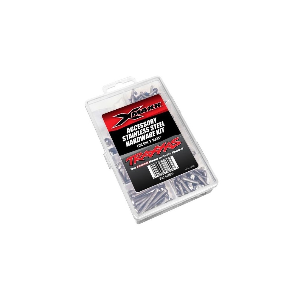 Traxxas Hardware kit stainless steel X-maxx TRX7889X Traxxas Hardware kit stainless steel X-maxx TRX7889X