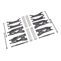 Kit de Suspensión Negro Traxxas X-Maxx / Widemaxx / XRT (Delantero y Trasero) TRX7895