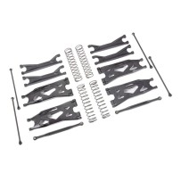 Kit de Suspensión Negro Traxxas X-Maxx / Widemaxx / XRT (Delantero y Trasero) TRX7895