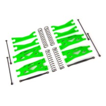 Kit de Suspensión Verde Traxxas X-Maxx / Widemaxx / XRT (Delantero y Trasero) TRX7895G
