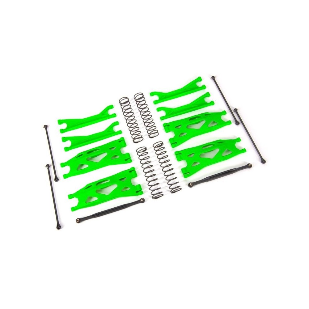 Kit de Suspensión Verde Traxxas X-Maxx / Widemaxx / XRT (Delantero y Trasero) TRX7895G Kit de Suspensión Verde Traxxas X-Maxx / Widemaxx / XRT (Delantero y Trasero) TRX7895G