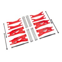 Kit de Suspensión Rojo Traxxas X-Maxx / Widemaxx / XRT (Delantero y Trasero) TRX7895R