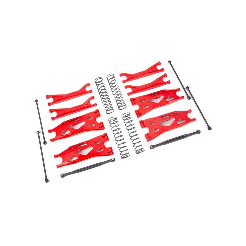 Kit de Suspensión Rojo Traxxas X-Maxx / Widemaxx / XRT (Delantero y Trasero) TRX7895R Kit de Suspensión Rojo Traxxas X-Maxx / Widemaxx / XRT (Delantero y Trasero) TRX7895R