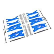 Kit de Suspensión Azul Traxxas X-Maxx / Widemaxx / XRT (Delantero y Trasero) TRX7895X