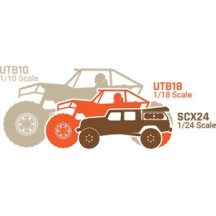 Axial 1-10 UTB10 Capra 1.9 4WS 4X4 Unlimited Trail Buggy Brushed RTR Yellow AXI-1543T2