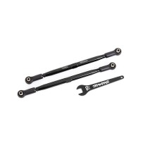 Varillas de convergencia delanteras de aluminio anodizado negro Traxxas TRX7897A