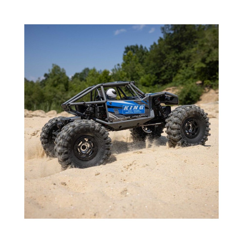 Axial 1-18 UTB18 Capra 4WS 4WD Trail Buggy RTR with Battery & Charger Blue AXI-1750T1 Axial 1-18 UTB18 Capra 4WS 4WD Trail Buggy RTR with Battery & Charger Blue AXI-1750T1