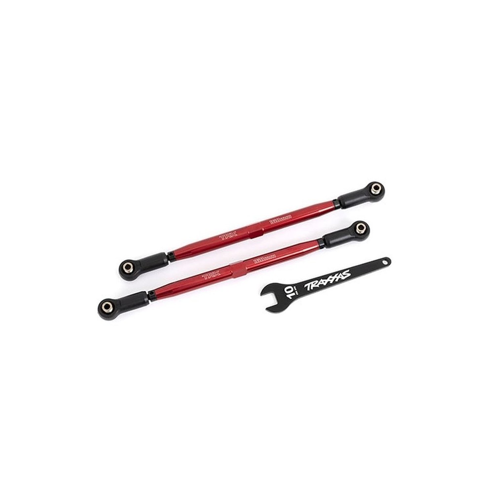 Varillas convergencia delantera aluminio rojo Traxxas TRX7897R Varillas convergencia delantera aluminio rojo Traxxas TRX7897R